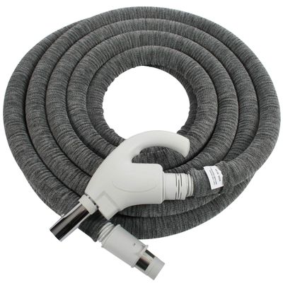 Cen-Tec Systems 94280 30 Ft. Low Voltage Central Vacuum Installed Hose Sock, Light Gray