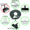 Cen-Tec Systems 94280 30 Ft. Low Voltage Central Vacuum Installed Hose Sock, Light Gray view 2