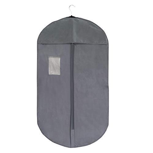 Foster-Stephens Oxford Suit Bag Grey or Black 42" | Customizable (Grey)