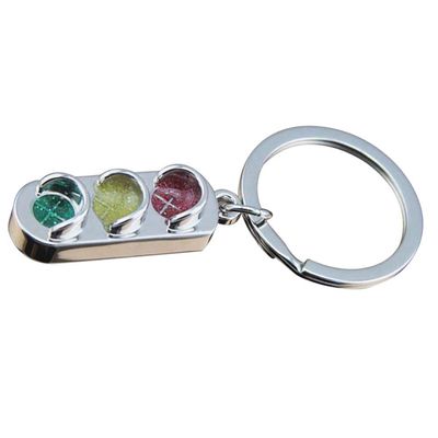 BESPORTBLE Traffic Light Keychain Creative Metal Pendant Bag Accessory Car Keyring Phone Charm Unique Gift for Birthday Holiday
