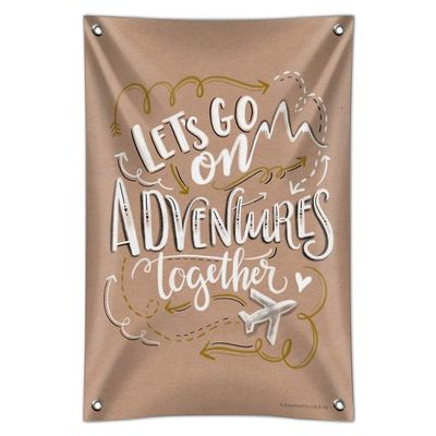 GRAPHICS & MORE Let's Go on Adventures Together Home Business Office Sign