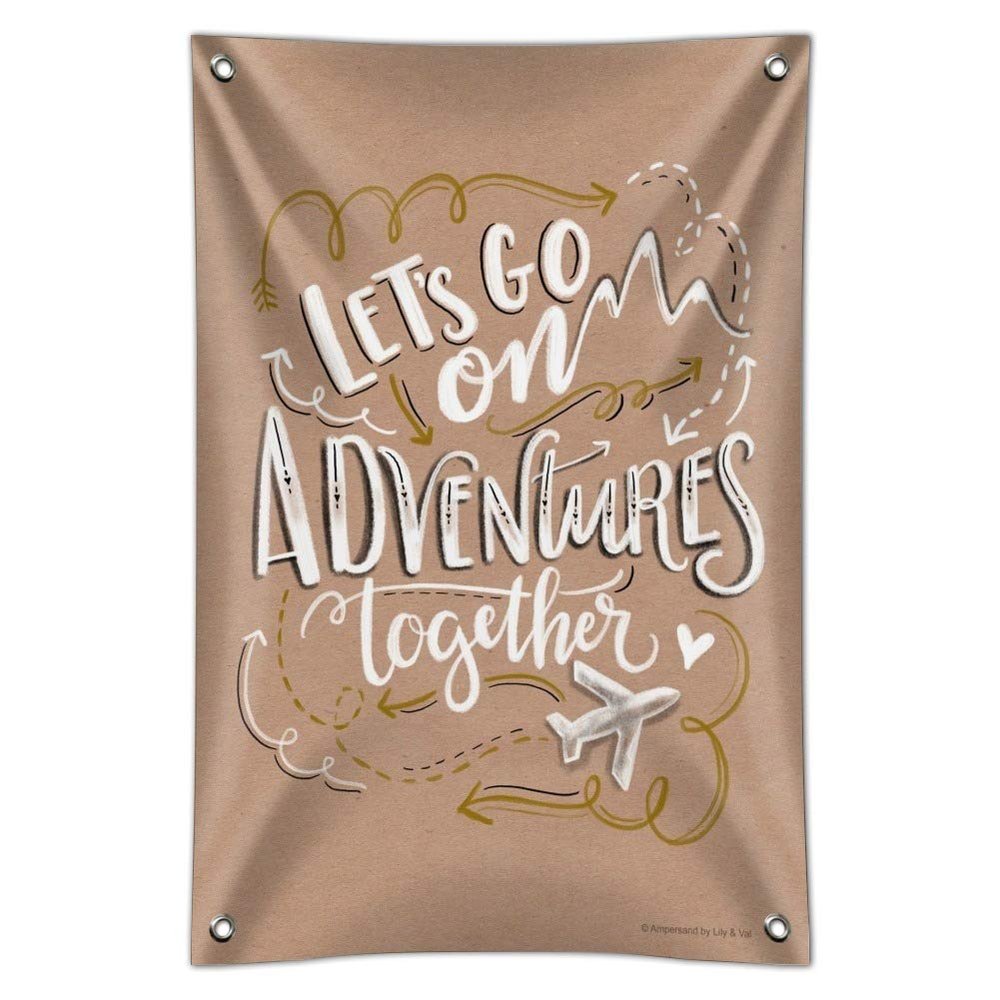 GRAPHICS & MORE Let's Go on Adventures Together Home Business Office Sign