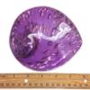 PEPPERLONELY 1 PC Polished Bright Violet Purple Midas Abalone Sea Shells for Home Decor and Display, 5-6 Inch Decorative Abalone Shell Wedding Occasion view 3