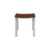 Regency Rectangular School Desk, 26" x 24", Cherry/Chrome view 4
