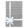 American Soft Linen 35x70 Jumbo Large Bath Towels, 600 GSM 100% Cotton Turkish Bath Sheet, Oversized Luxury Bath Towels for Bathroom Beach and Pool, Light Grey view 3