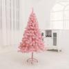 ChristmasTree Artificial Frosted Xmas Tree Christmas Decorations Christmas Tree National Tree for Christmas Themed Party Decoration-e H180cm view 1