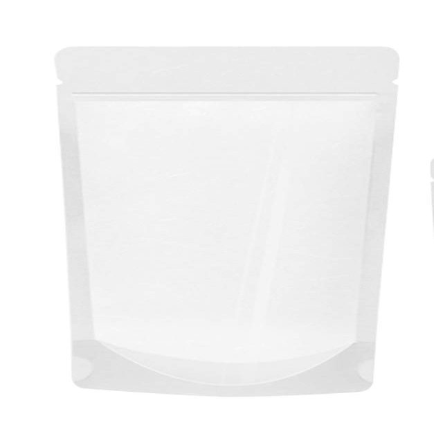 50 Pieces Clear Stand-Up Barrier Pouches 5.5 x 8.5 x 2.75 Inches