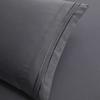 Clara Clark Pillow Cases Queen - Ultra Soft Pillow Cover, Lightweight Microfiber Pillow Cases Set of 8 - Envelope Closure Pillowcases, Charcoal Stone Gray. view 3