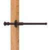 Allied Brass Carolina Collection Retractable Pullout Garment Rod, Antique Bronze view 1