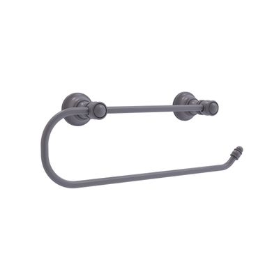 Allied Brass Carolina Collection Wall Mounted Paper Towel Holder, Matte Gray