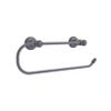 Allied Brass Carolina Collection Wall Mounted Paper Towel Holder, Matte Gray view 1
