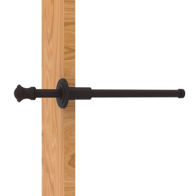 Allied Brass CL-23-ORB Carolina Collection Retractable Pullout Garment Rod, Oil Rubbed Bronze