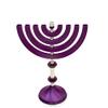 Large Kinetic Matte finished Hanukkah Menorah Custom colors & Sizes view 1