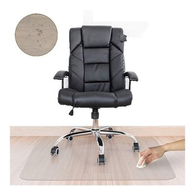 Floor Table Protection Cover No Shrinkage Oil-Proof Bedroom Office Transparent Chair Mat, 3 Thicknesses, Support Customization, 17 Sizes ALGFree (Color : 1.5mm, Size : 60x90cm)