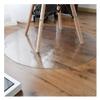 Hard Floor Chair Mats Round Carpet Household Table Cover Protector Frosted Scratchproof Safety Protection Pad, 2 Thicknesses, Customizable ALGFree (Color : 2.1MM, Size : Diameter-90CM) view 1