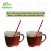 [7000 PACK] 8 Inch Compostable Plastic Stirrer, Bio Degradable, Eco Friendly, Sip Stirrer, Bar Stirrer, Sip Straw, For Coffee, Cocktail, Latte and Tea - 8 Inches, 1000/Box, Red view 4