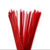 [10,000 PACK] 8 Inch Compostable Plastic Stirrer, Bio Degradable, Eco Friendly, Sip Stirrer, Bar Stirrer, Sip Straw, For Coffee, Cocktail, Latte and Tea - 8 Inches, 1000/Box, Red view 1