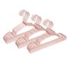 10Pack Koobay 13" Non Slip Rose Gold Wire Top Children Clothes Suit Coat Metal Hanger view 2