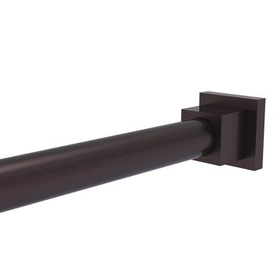 Allied Brass MT-99 Montero Collection Shower Rod Bracket, Antique Bronze