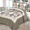 J & X Style Corp. Quilted Comfort Bedspread Set Queen/King/Cal King 3 Piece (King 92" x 100", JX 1009) view 1