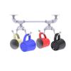 Allied Brass Pipeline Collection Under Cabinet 4 Rack Coffee Mug Holder, Matte White view 1