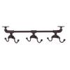 Allied Brass Pipeline Collection Under Cabinet 6 Rack Coffee Mug Holder, Antique Bronze view 2