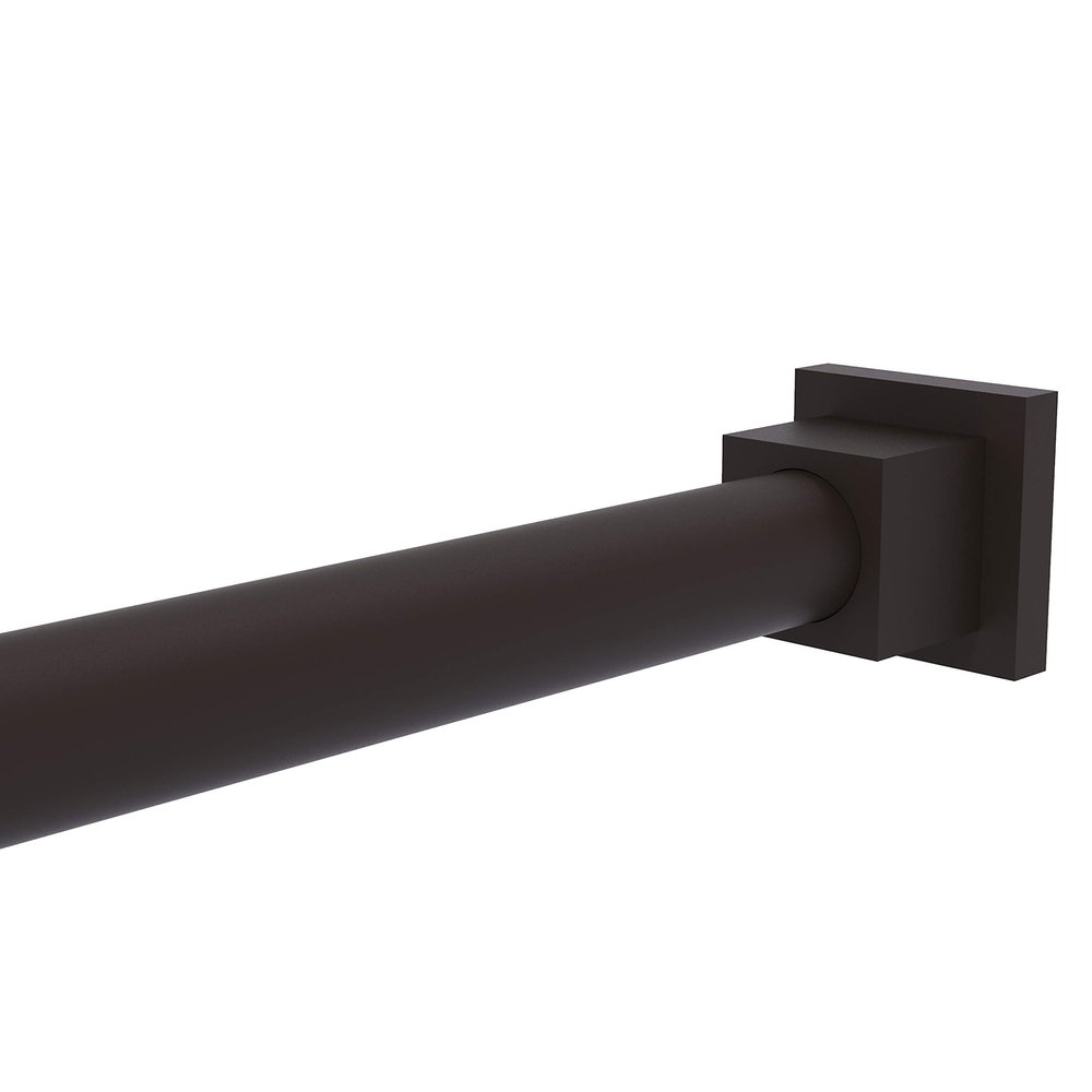 Allied Brass MT-99 Montero Collection Shower Rod Bracket, Oil Rubbed Bronze