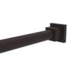 Allied Brass MT-99 Montero Collection Shower Rod Bracket, Oil Rubbed Bronze view 1
