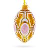 1914 Catherine the Great Royal Glass Egg Ornament 4 Inches view 2