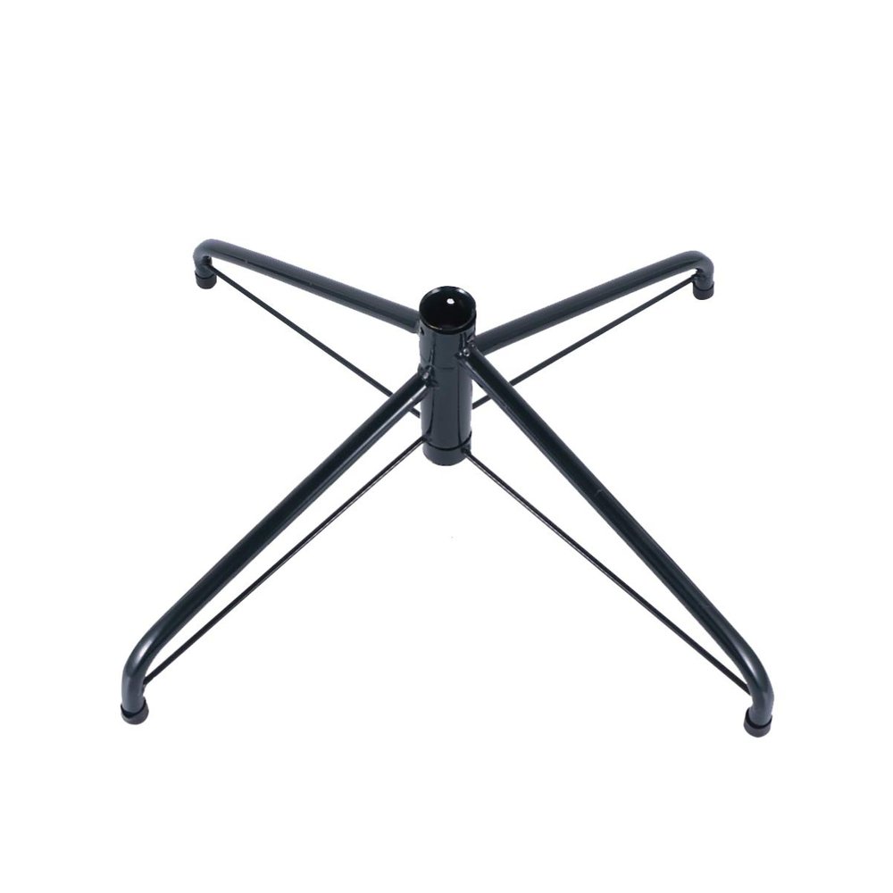 Amosfun 35cm Christmas Tree Stand 4 Foot Folding Artificial Tree Replacement Stand Holder Base for Xmas Holiday Party Decorations