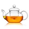 Glass Teapot With Infuser,Borosilicate Pot for Loose Tea, Bagged and Flowering Teas (800ml) view 1