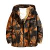 New Men's Jackets Casual Letter Printed Zipper Hoodie Functional Pocket Autumn Spring Tops Coat view 1
