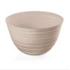 Guzzini Tierra 11.8" Extra Large Bowl - Taupe - 100% Recycled Plastic - Unbreakable, Reusable, BPA-Free, Cereal, Soup, Fruits - Mixing Bowl for Storage, Pantry & Kitchen view 1