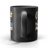 BeeTeeStore Mail Carrier Coffee Mug - Coffee Gives Me Powers Design - 11oz Black Ceramic Cup for Postal Workers, Letter Carriers, and Delivery Drivers view 4