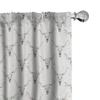 Ambesonne Longhorn Curtains, Repetitive Pattern with Tribal Ornamental Bull Skull Grunge Background, Window Treatments 2 Panel Set for Living Room Bedroom, Pair of - 28" x 95", Coconut Multicolor view 1