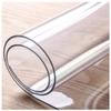 Hard Floor Chair Mats Table Protector Transparent Non-Slip Office Desk Entrance Kitchen, 5 Thicknesses, Support Customization ALGFree (Color : 1.3mm, Size : 90x150cm) view 2