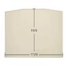 Century CW2500, CW2900, FW2700, FW3000, FW0007, FW300007, FW300011 Stove Glass view 1