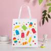 Fun Express - Popsicle Party Large Tote Bags for Birthday - Apparel Accessories - Totes - Novelty Totes - Birthday - 12 Pieces view 2