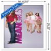 Trends International Mean Girls - One Sheet Wall Poster, 14.725" x 22.375", White Framed Version view 3