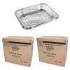 2 case - Aluminum Pans 9 x 13 Disposable Foil Pans 2 Box (100 box) Half Size Deep Steam Table Pans - Tin Foil Pans Great For Cooking, Heating, Storing And Food Prepping view 1