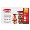 Rubbermaid Assorted Food Storage Container Set - Case of: 1; Each Pack Qty: 24; Total Items Qty: 24 view 4