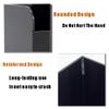 5 Compartments Coffee Condiment Organizer, Acrylic And Bamboo Wood Material, for Home, Office And Store,Bamboowood view 3