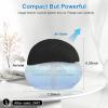 ap airpleasure Water-Based Purifier Air Washer, Air Revitalizer & Freshener, Air Fresher with 7 LED Color Changing Light for Rooms (Black) view 3