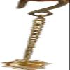Traditional Peacock Brass Hanging Diya with 11 Inch Chain | Deepak | Oil Lamp | Home Decor | Spritiual Wall Hanging Peacock Diya with Chain view 3