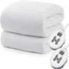 Sunbeam Extra Plush Heated Mattress Pad Quilted Cotton Top 10 Heat Settings, Machine Washable - QUEEN view 1