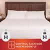 Sunbeam Extra Plush Heated Mattress Pad Quilted Cotton Top 10 Heat Settings, Machine Washable - QUEEN view 2