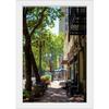 CANVAS ON DEMAND Downtown Street, Portland, Oregon White Framed Art Print, Portland Artwork view 1