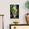 CANVAS ON DEMAND Downtown Street, Portland, Oregon White Framed Art Print, Portland Artwork view 4