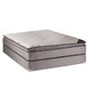 Dream Solutions USA Dream Sleep Spinal Plush PillowTop (Eurotop) Mattress Set - Sleep System with Enhanced Cushion Support, Fully Assembled, Orthopedic, Longkasting (Twin 39"x75"x12") view 1