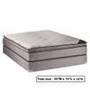 Dream Solutions USA Dream Sleep Spinal Plush PillowTop (Eurotop) Mattress Set - Sleep System with Enhanced Cushion Support, Fully Assembled, Orthopedic, Longkasting (Twin 39"x75"x12") view 2
